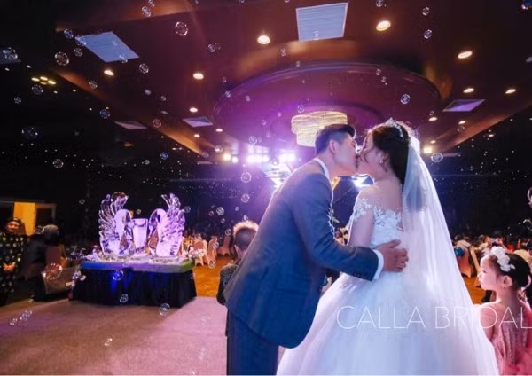 Đám cưới của 2 nhân vật chính (Ảnh: FBNV)