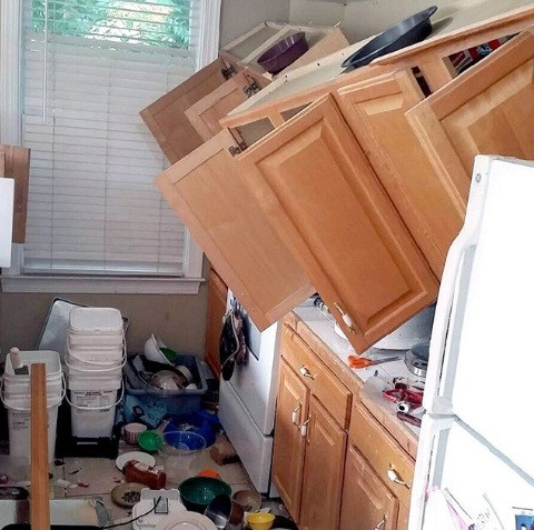 Phá tan căn bếp thế này thì chắc không ai còn dám giao việc nấu nướng cho bạn nữa đâu! Ảnh: BS.