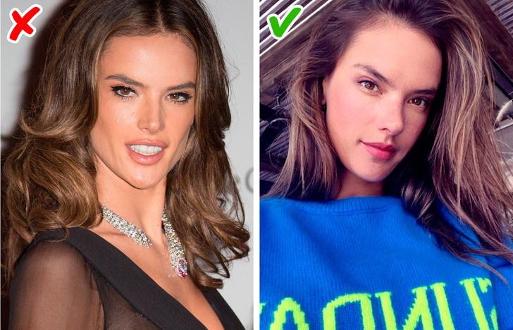 Không thể ra đường khi chưa trang điểm: Nếu mặt mộc đã đủ xinh đẹp thì hãy cứ tự tin ra đường mà không trang điểm.