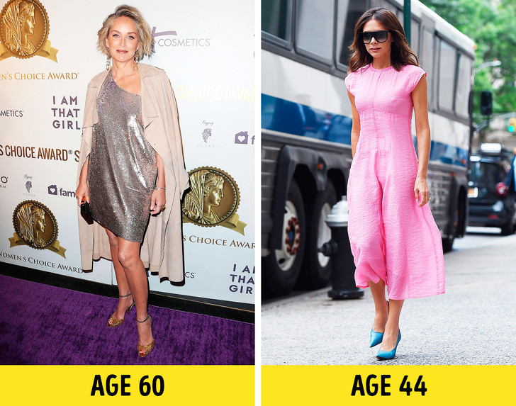 Mặc đồ phù hợp theo từng độ tuổi: Nguyên tắc này không còn hợp thời nữa. Nếu bạn tự tin thì đừng ngại thử những bộ đồ mình thích dù cho mọi người có nói nó không hợp với độ tuổi của bạn.