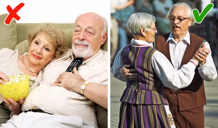 7. Khiêu vũ là hoạt động giúp chống lại quá trình lão hóa hiệu quả nhất.