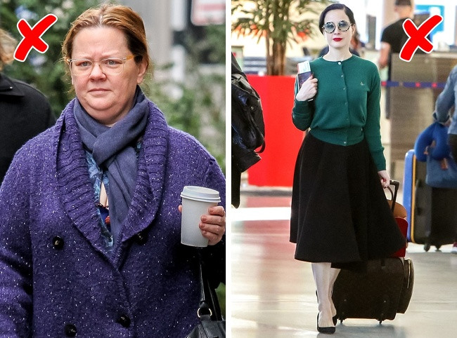 Những chiếc áo len và áo cardigan màu tối chỉ khiến bạn trông già hơn. Do vậy, tốt nhất bạn nên chọn những chiếc khoác hoặc một chiếc blazer để trông trẻ trung hơn.