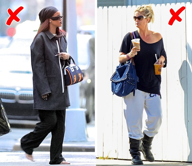 Quần áo quá rộng làm cho bạn trông béo hơn và cồng kềnh hơn. Vì vậy, bạn hãy chọn quần áo phù hợp với vóc dáng và làm nổi bật những đường cong đẹp nhất của cơ thể.