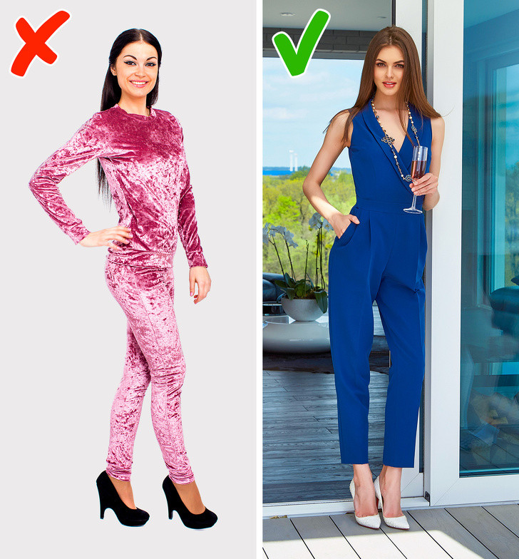 Quần áo kiểu Pajama: Phong cách pajama từng phổ biến cách đây vài năm và giờ đây chúng đã lỗi thời.