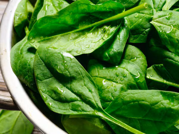 Kẽm trong cải bó xôi làm giảm nguy cơ mắc bệnh tim, béo phì, ung thư, tiểu đường và các bệnh thoái hoá khớp thần kinh.