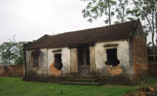 Ngôi nhà bị bỏ hoang sau nhiều tin đồn.