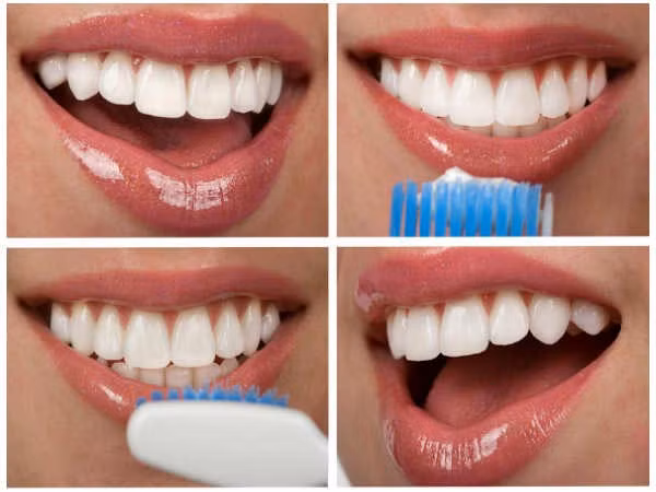 Bước 1: Tẩy tế bào chết cho đôi môi bằng bàn chải đánh răng. Nhẹ nhàng xoa môi bằng bàn chải đánh răng của bạn. Điều này đảm bảo rằng tất cả da khô trên môi hoàn toàn biến mất.