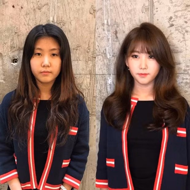 Trang điểm sẽ giúp bạn từ mặt tròn thành mặt V-line chỉ trong tích tắc đấy.