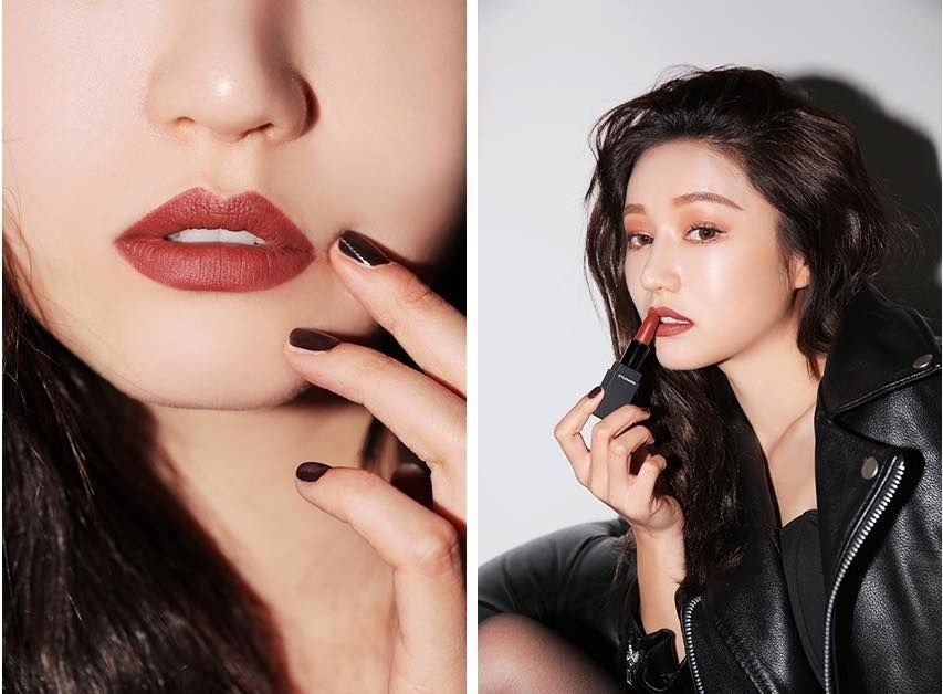 Màu son đỏ trầm đủ sức làm bạn nổi bật giữa đám đông để khẳng định chính mình.