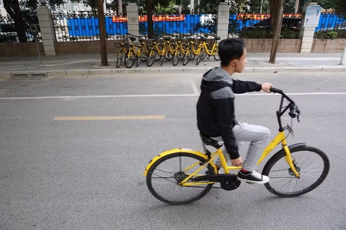 Hiện có rất ít người có nhu cầu đi lại bằng dịch vụ chia sẻ xe đạp này.