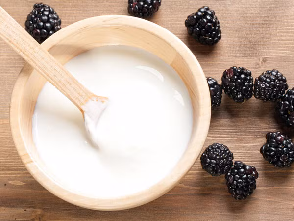 Sữa chua chứa carbohydrate, protein và probiotics, giúp chống lại sự mệt mỏi.