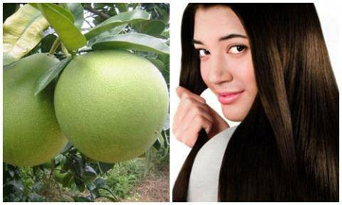 Vỏ bưởi thật sự làm tóc dài ra rất nhanh nếu bạn sử dụng đúng cách.