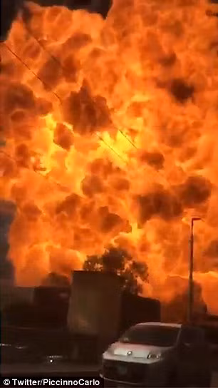 Thiet hai nang ne sau vu no lon gan san bay Italia-Hinh-3