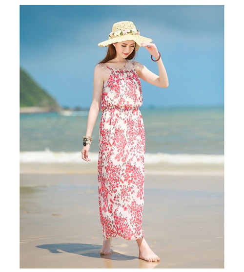 Dáng maxi dây vừa khoe được nét đẹp quyến rũ lại tăng thêm bội phần độ thanh mảnh cho vóc dáng của bạn.