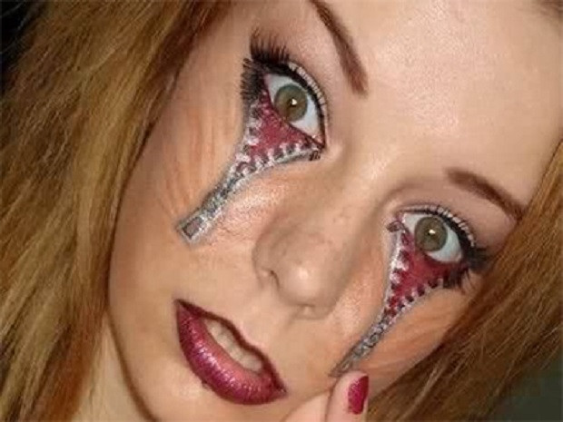 Có lẽ hình xăm này chỉ hợp với dịp Halloween mà thôi.