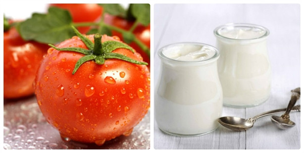 Trộn nước cà chua với sữa không đường theo tỷ lệ 1:2, thoa lên mặt rồi nằm thư giãn từ 20 – 30 phút. Sau đó, rửa mặt lại với nước sạch. Áp dụng 3 lần một tuần để có hiệu quả tốt nhất.