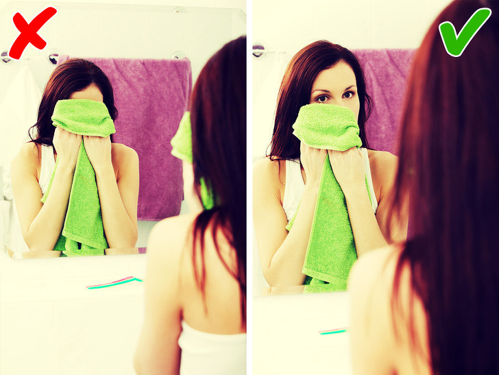 Vệ sinh mắt nhạy cảm: Đầu tiên, bạn cần đảm bảo vệ sinh đúng cách cho mắt. Nếu tay bạn bẩn, bạn không nên chạm vào mắt. Thường xuyên rửa và dùng khăn khô để lau vùng da quanh mắt.