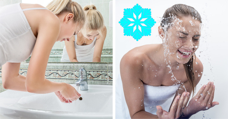 Rửa mặt bằng nước lạnh cũng là cách giúp bạn giảm căng thẳng và tăng khả năng tập trung hơn.