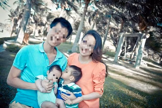 Gia đình họ từng rất hạnh phúc trước biến cố.