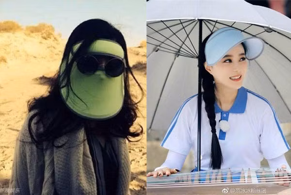 Nổi tiếng với làn da trắng không tì vết nhưng Phạm Băng Băng lại tự làm mình xấu khi xuất hiện với những trang phục che chắn kín mít. Để bảo vệ làn da trắng nõn của mình, mỗi lần xuất hiện ngoài trời Phạm Băng Băng lại bịt kín mít từ đầu đến chân, không để lộ ra bất kỳ chỗ hở nào. Thói quen khó hiểu này đã khiến cô bị cộng đồng mạng lên án không ít lần.