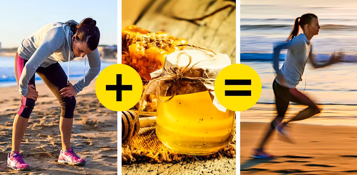 Là nước tăng lực "Red Bull" tự nhiên: Do thực tế mật ong chứa glucose và fructose, được hấp thụ trực tiếp vào máu và không bị phá vỡ, nó có thể cung cấp năng lượng nhanh chóng cho cơ thể.