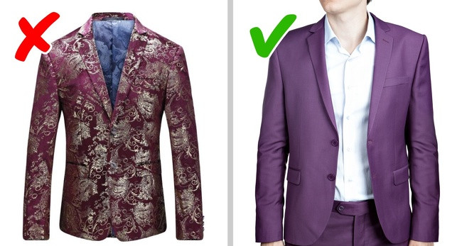 Những chiếc áo trông giống như chúng được làm từ tấm thảm, màn cửa, hoặc cái gì đó không phải là thời trang. Tốt nhất, bạn không nên mặc các trang phục lỗi thời này để tránh làm xấu hình ảnh cá nhân.