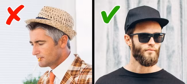 Những mũ cói từng thịnh hành cách đây 7 năm nhưng giờ nó đã lỗi thời. Đội chiếc mũ bóng chày có lẽ sẽ hợp thời bây giờ hơn. Ảnh: BS.