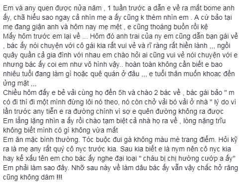 Người yêu cũ trong câu chuyện dưới đây khiến hội chị em sôi máu.