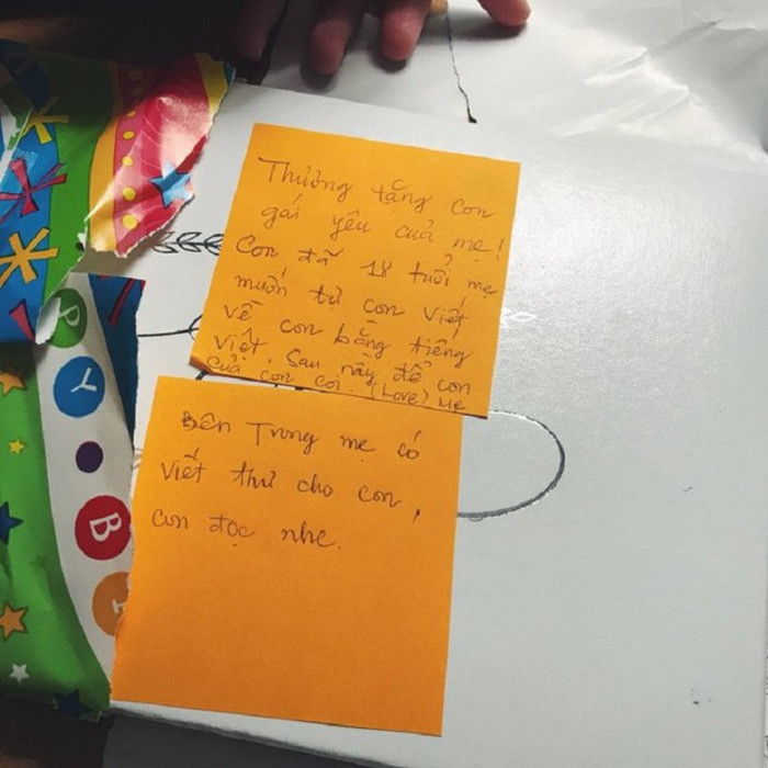 Những lời yêu thương bà mẹ người Việt gửi đến con gái.
