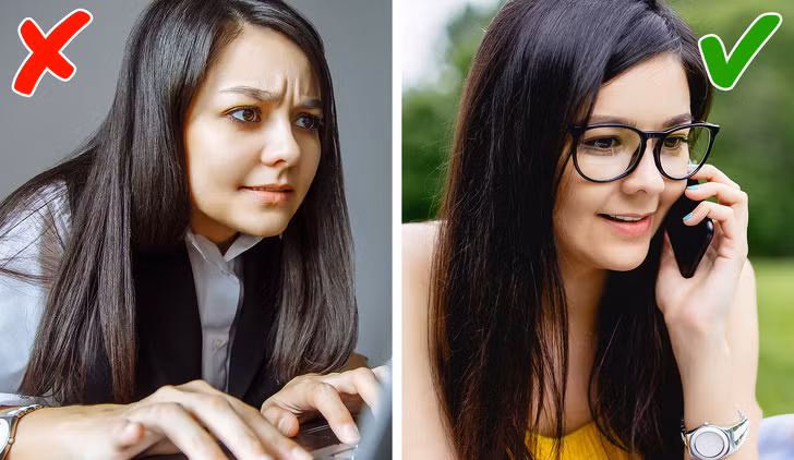 Cười nhiều hơn: Nhăn mặt, nhíu mày là những thói quen xấu gây ra nếp nhăn. Hãy suy nghĩ tích cực và cười nhiều hơn, tránh xa stress để giúp làn da luôn trẻ trung.