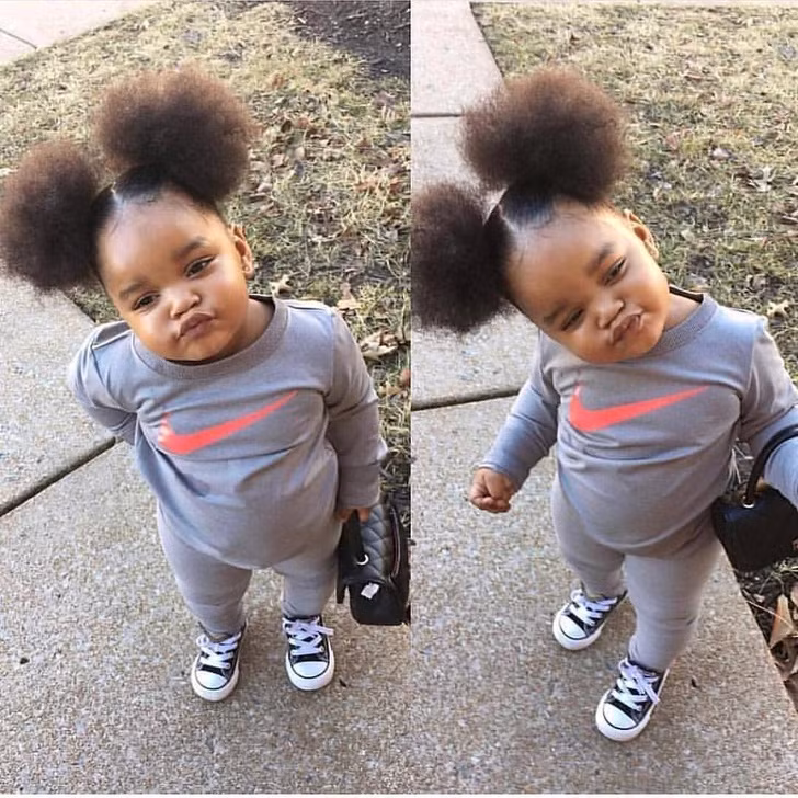 Tóc ai xinh hơn? Ảnh: BS.