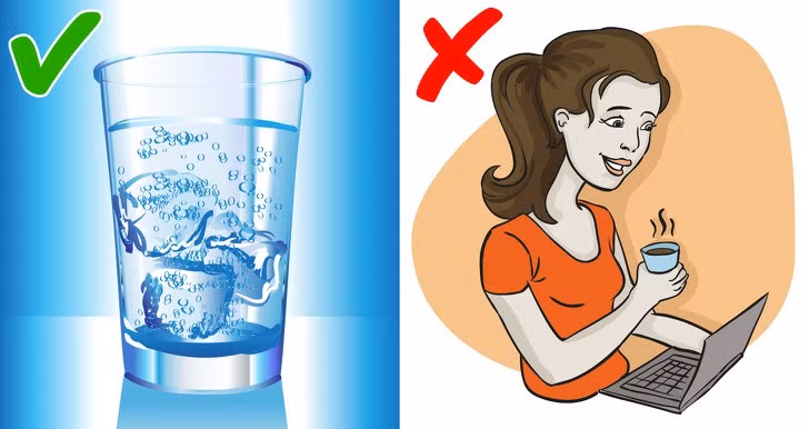 Không uống đủ nước: Một nghiên cứu về phụ nữ béo phì của bệnh viện Nhi Đồng Viện Nghiên Cứu Oakland (Mỹ) phát hiện rằng việc tăng lượng nước uống mỗi ngày có thể giúp giảm cân đáng kể.