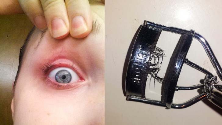 Dụng cụ uốn lông mi nên được gọi là "Máy cắt lông mi". Đây thực sự là một thảm họa làm đẹp đáng sợ.