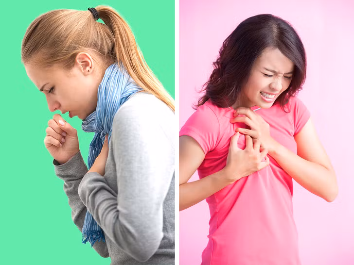 Khó thở hoặc đau ngực, đặc biệt là khi bạn đang vận động, thì bạn cần bổ sung sắt.