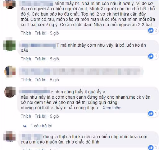 Câu chuyện của nàng dâu mới được đăng tải đã gây nên tranh cãi trái chiều. Ảnh chụp màn hình.