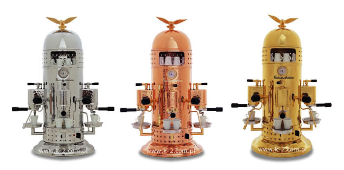 Máy pha cà phê thế kỷ Venus (trị giá 20.000 USD): Máy pha cà phê Victoria Venus Espresso này rất sang trọng và nó được tạo ra để kỷ niệm 100 năm ra đời thương hiệu Victoria Arduino.