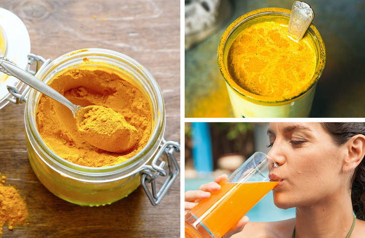 Trà nghệ chứa chất chống oxy hóa curcumin giúp kiểm soát tăng cân, loại bỏ mỡ thừa và điều trị rối loạn chuyển hóa chất.