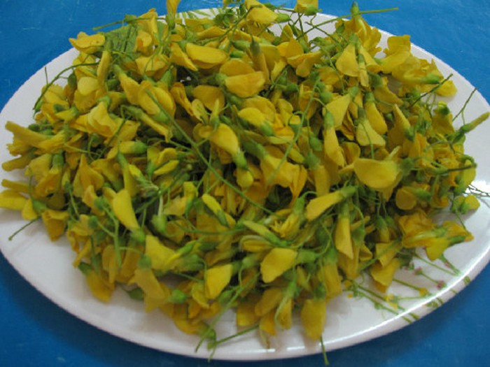 Những món ăn từ bông điên điển đã góp phần làm nên sự đặc sắc của ẩm thực miền Tây sông nước.