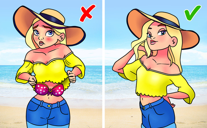 Giữ cho áo ngực bạn không tụt xuống bằng một loại keo đặc biệt. Loại keo này này sẽ cho phép áo ngực của bạn dính vào da.