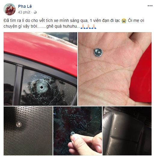 Nguyên nhân khiến chiếc cửa kính thủng đã được Pha Lê tìm ra khiến nhiều người không khỏi lo lắng.