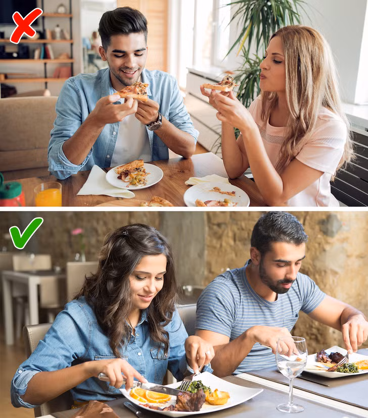 Chọn công ty tốt: Nghiên cứu đã chỉ ra rằng mọi người có xu hướng ăn uống giống đồng nghiệp khi họ ăn cùng nhau.