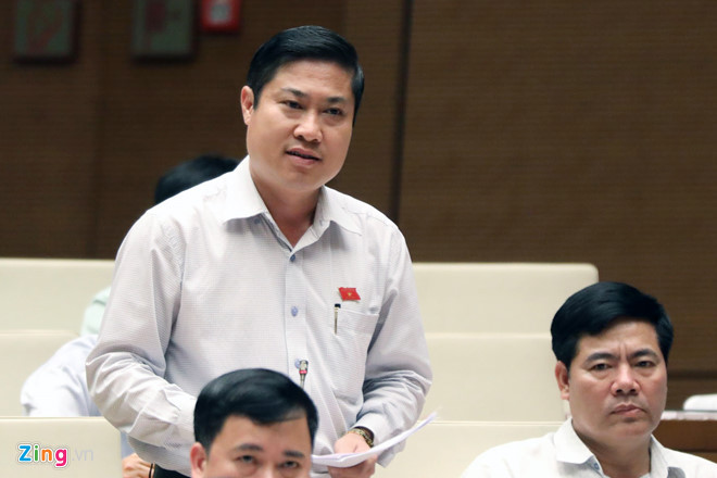 Đại biểu Phan Thái Bình. Ảnh: Quân Minh.