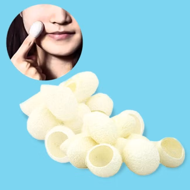 Kén tằm rửa mặt là một trong những sản phẩm làm đẹp độc đáo xuất hiện trên thị trường.