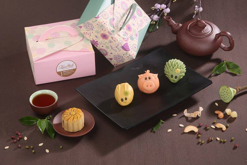 Do bánh khá nhỏ nên người ăn cũng không sợ bị ngấy.