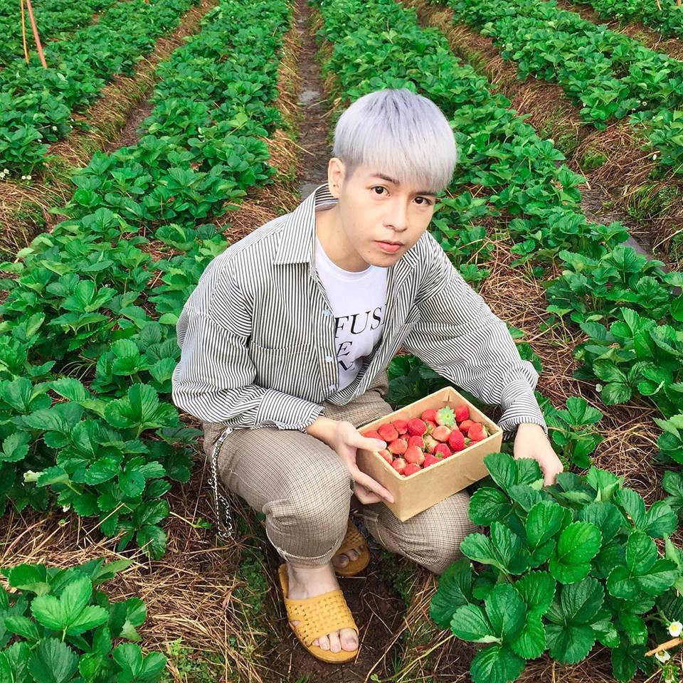 Học hỏi đàn anh, Đức Phúc cũng “lột xác” với mái tóc bạch kim thời thượng.