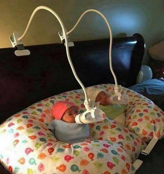 Chăm sóc được một lúc cả hai luôn nhé với sự sáng tạo vô đối này.