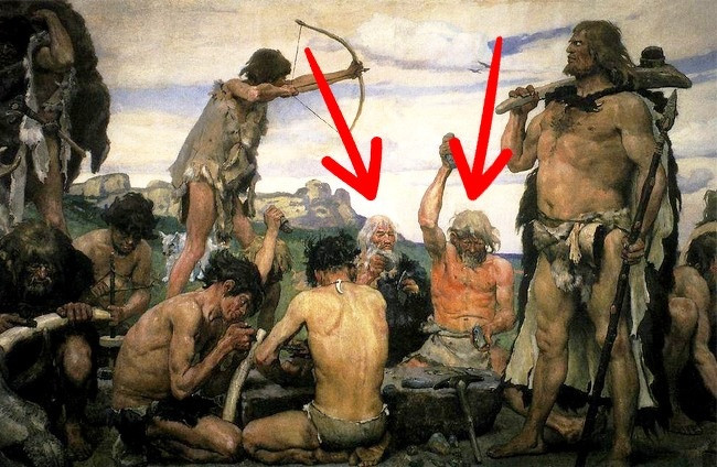 Trong quá khứ, con người thường chết trước tuổi 30: Trong thời tiền sử, tuổi thọ trung bình là khoảng 30 tuổi, nhưng điều đó không có nghĩa là tất cả mọi người đều chết ở tuổi 29. Tỷ lệ tử vong trẻ em cao làm cho tuổi thọ trung bình thấp hơn.