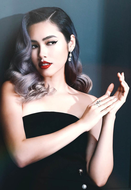 Hoàng My là một người đẹp khá cá tính.