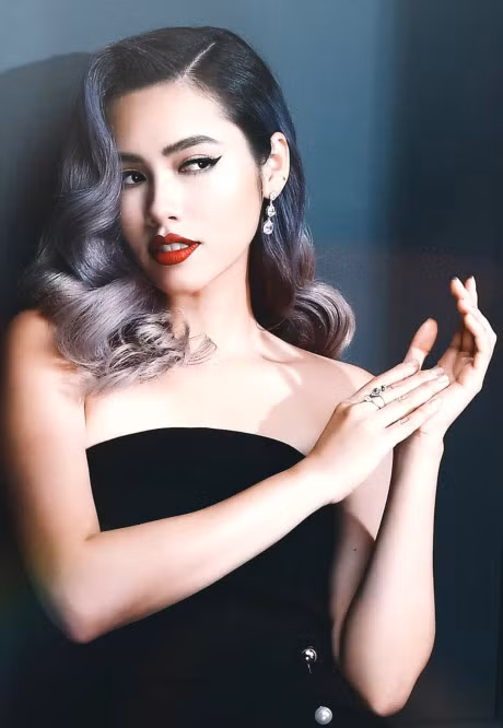 Hoàng My là một người đẹp khá cá tính.