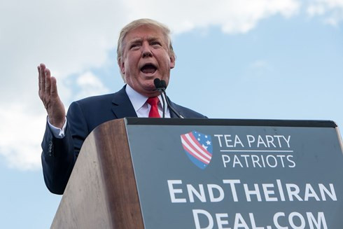 Tổng thống Mỹ Donald Trump đã để lại dấu ấn cá nhân khá đậm nét sau một năm cầm quyền. Ảnh: Getty.